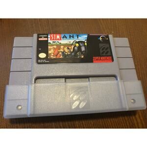 SIM ANT (Super Nintendo SNES, 1992)